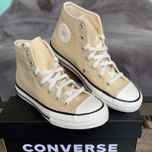 CONVERSE CTAS HI EGRET/BLACK/VINTAGE WMNS